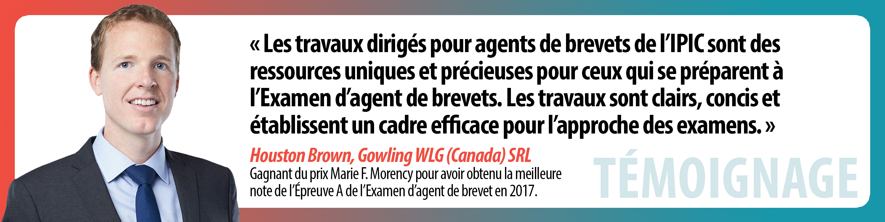 Houston Brown - Patent Agent Tutorial FR