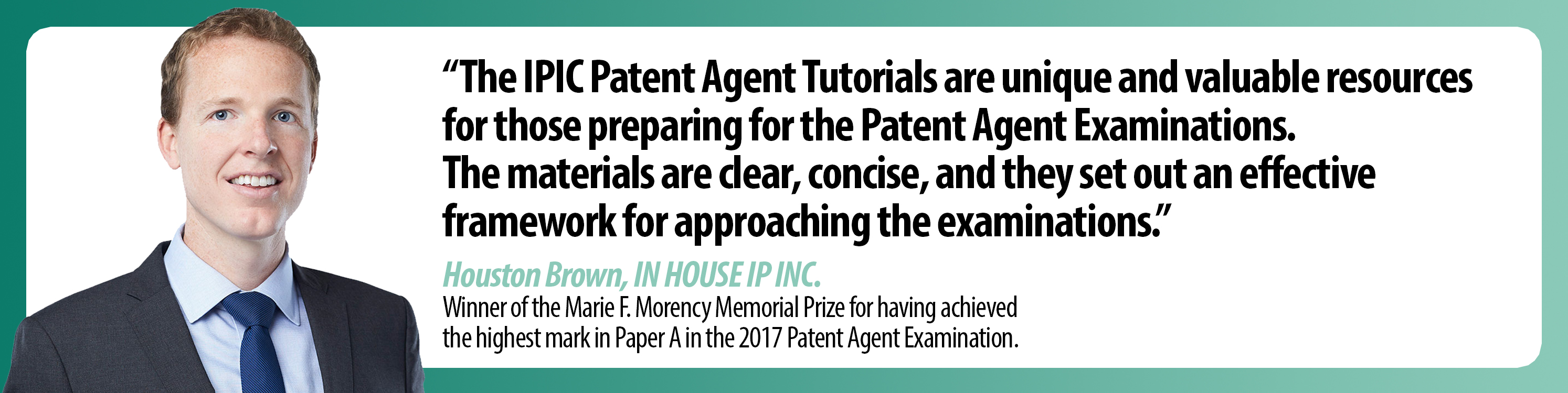 Houston Brown - Patent Agent Tutorial