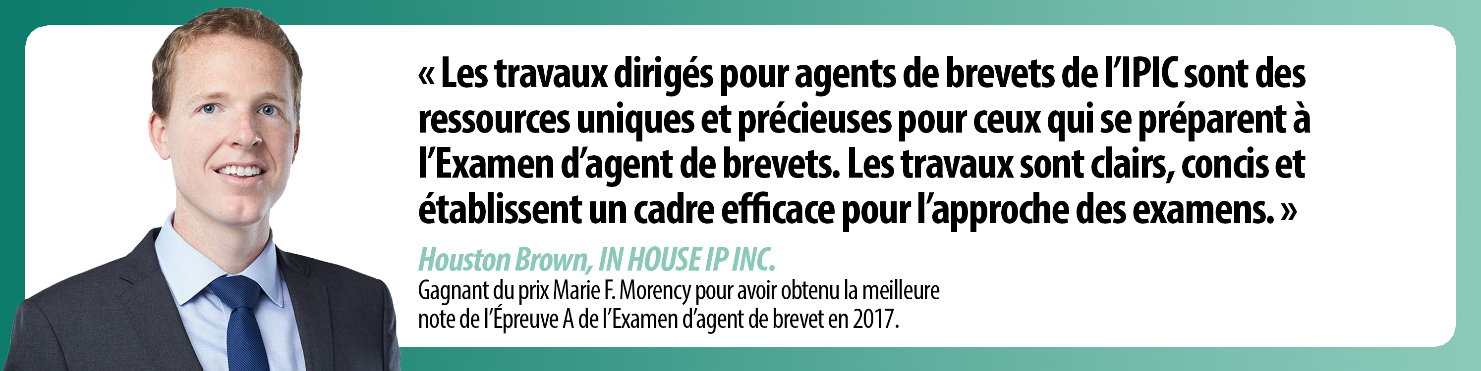 Houston Brown - Patent Agent Tutorial FR
