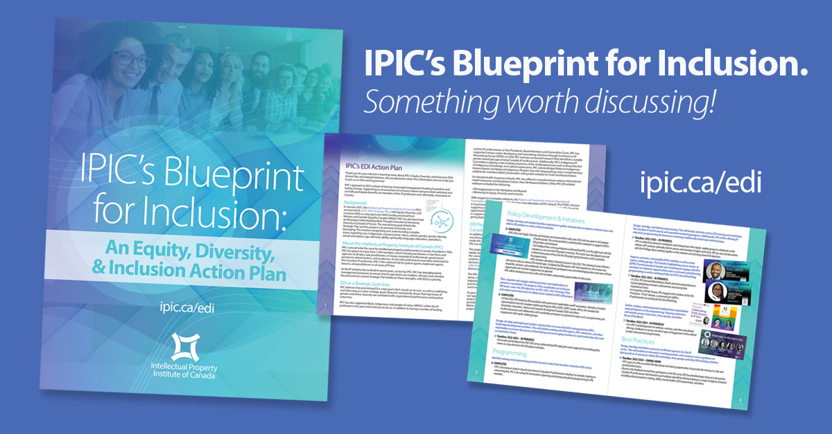 IPIC's Blueprint for Inclusion: An Equity, Diversity, & Inclusion Action Plan
