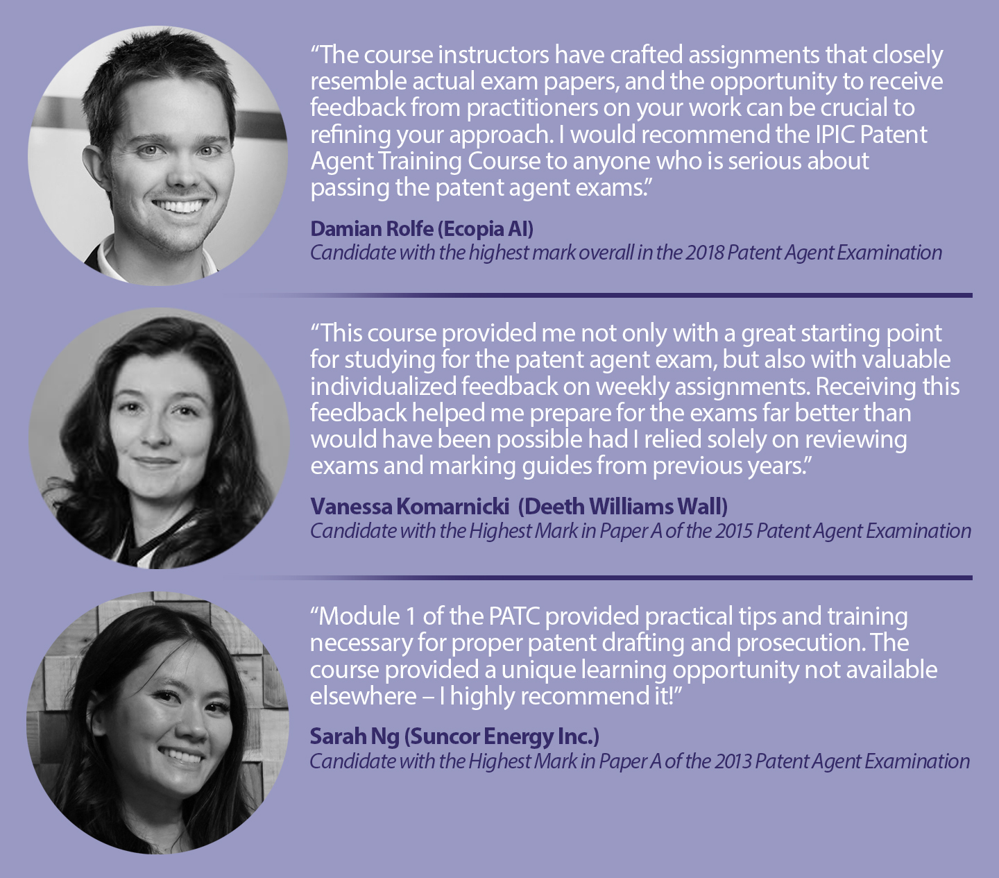 PATC M1 2023 testimonials ENG