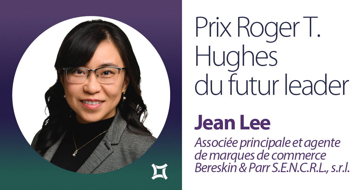 Jean Lee - Roger T. Hughes Future Leader Award FR