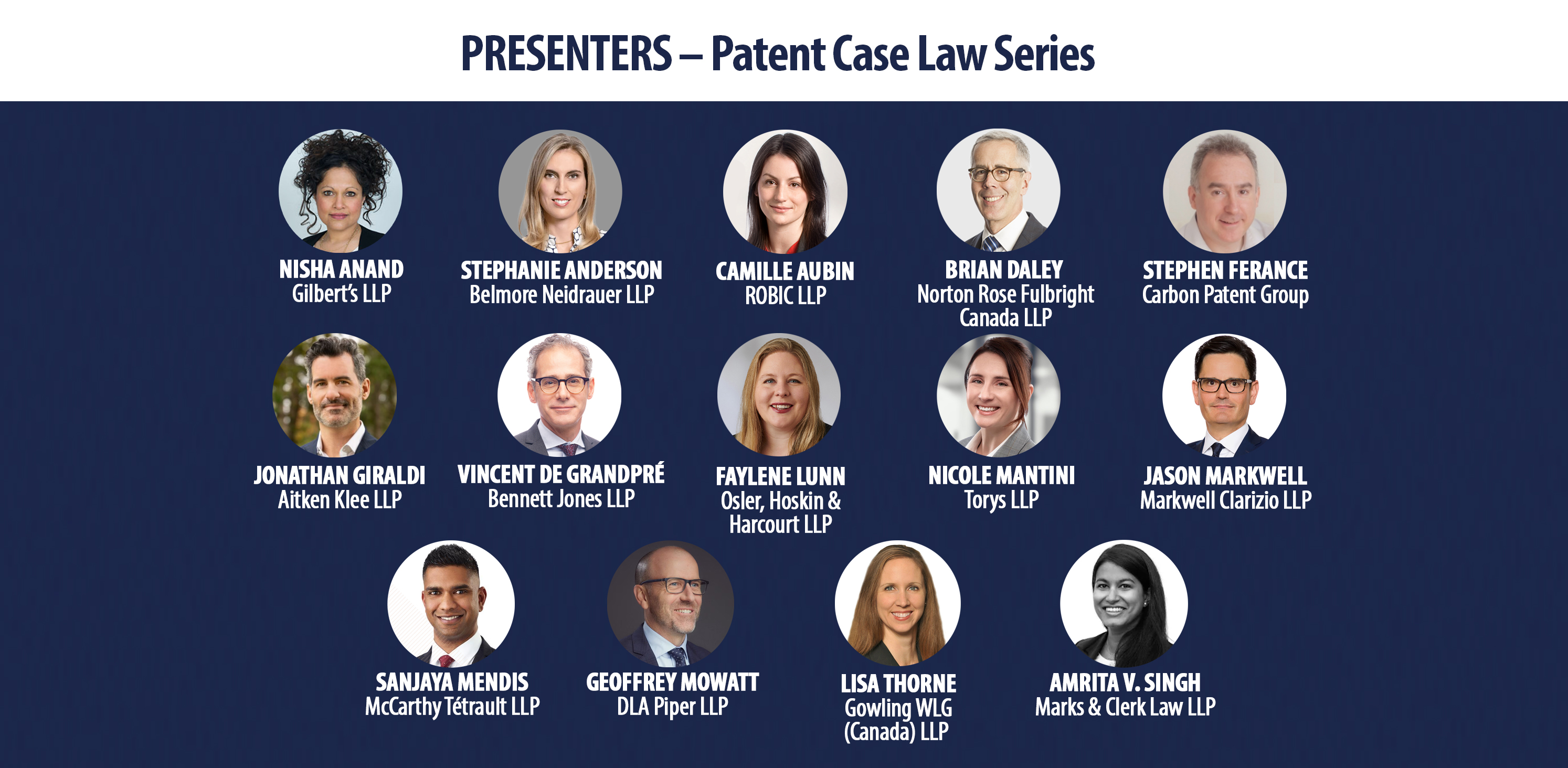 2024 Case Law Series PA Speakers EN